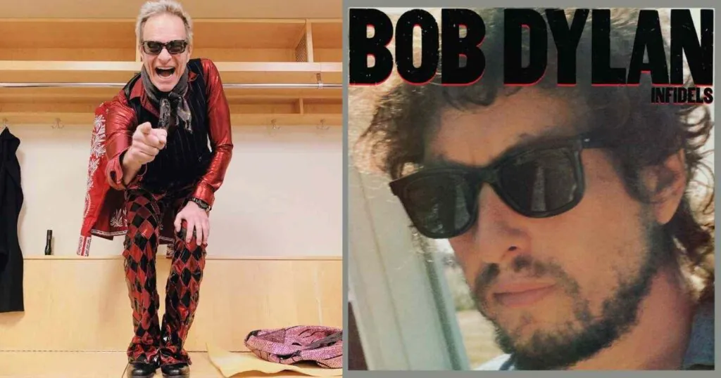 David Lee Roth and Bob Dylan