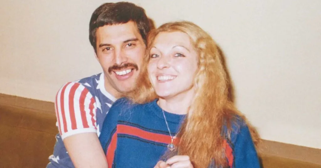 Freddie Mercury and Mary Austin