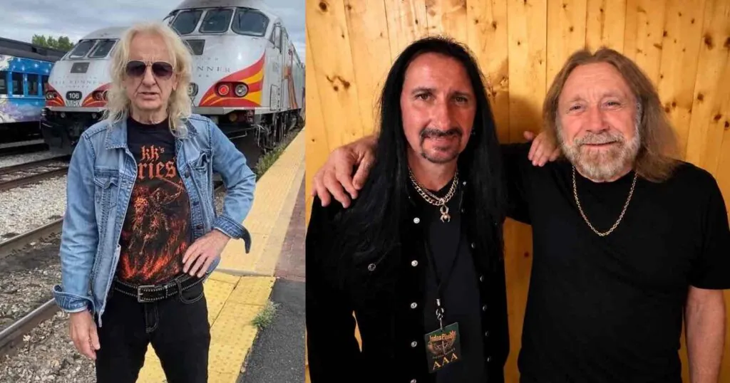 Ian Hill and KK Downing