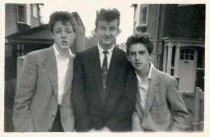 Paul McCartney Ivan Vaughan George Harrison