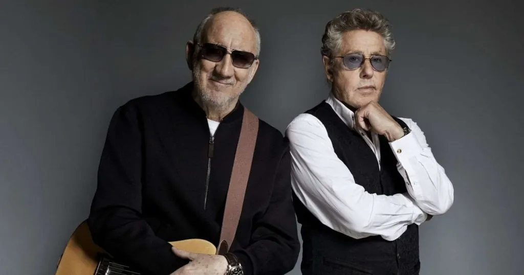 Pete Tonwshend and Roger Daltrey