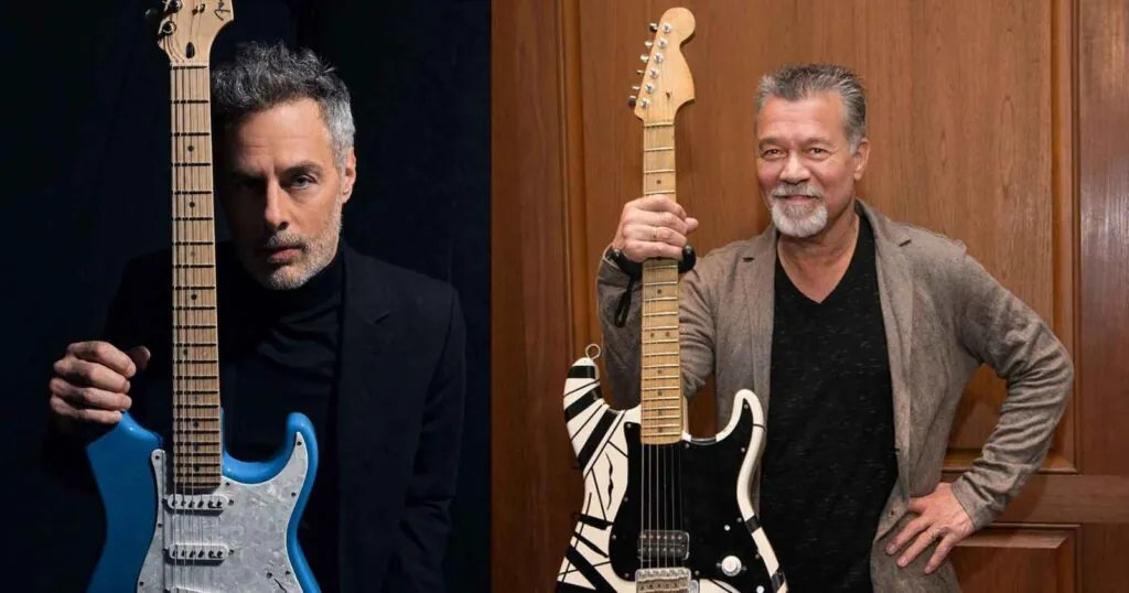 Richie Kotzen and Eddie Van Halen