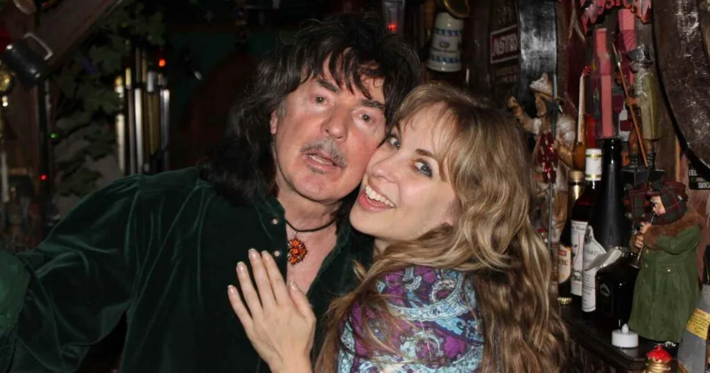 Ritchie Blackmore and Candice Night