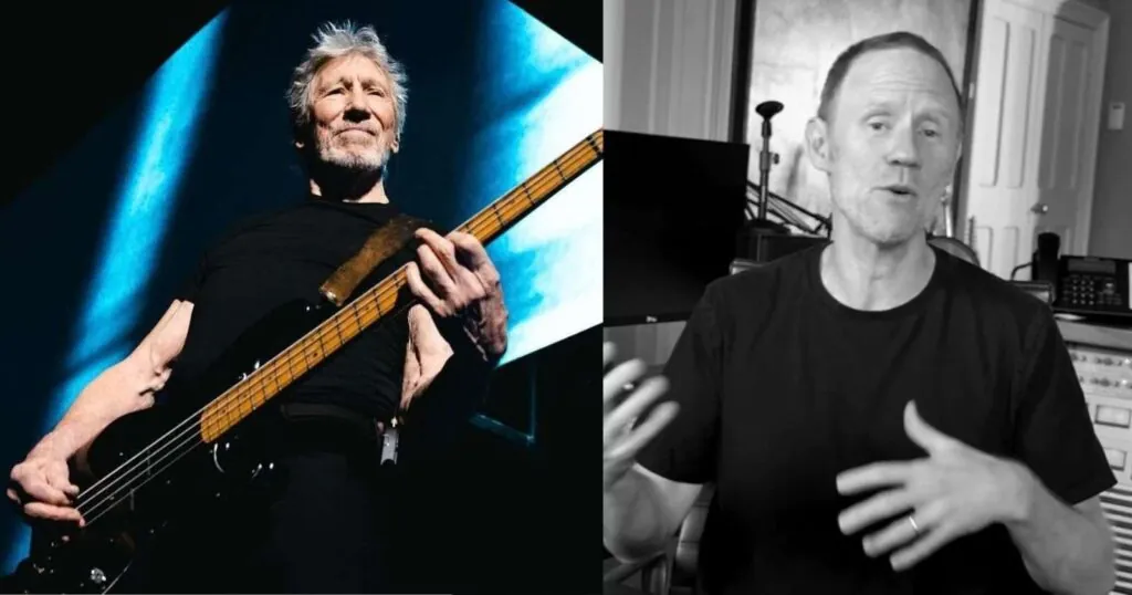 Roger Waters and his son Harry Waters