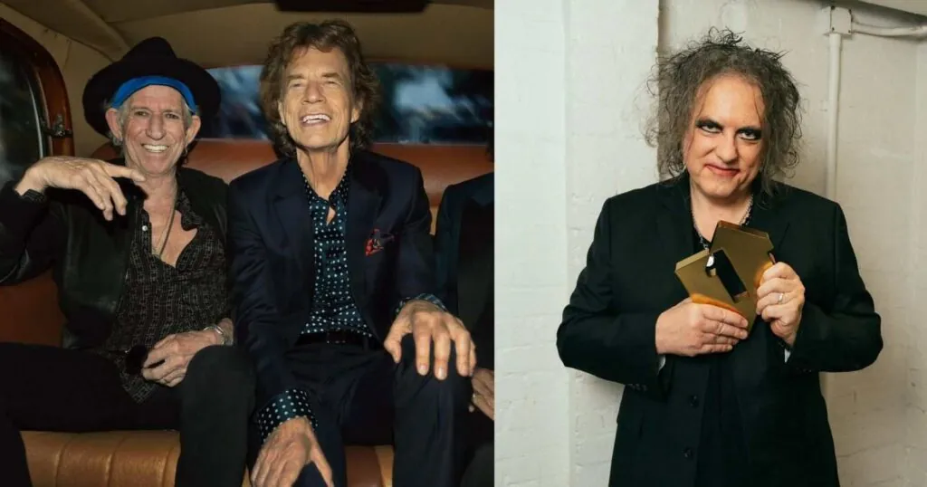 Rolling Stones and Robert Smith