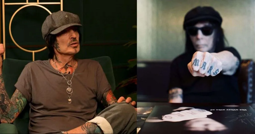 Tommy Lee and Mick Mars