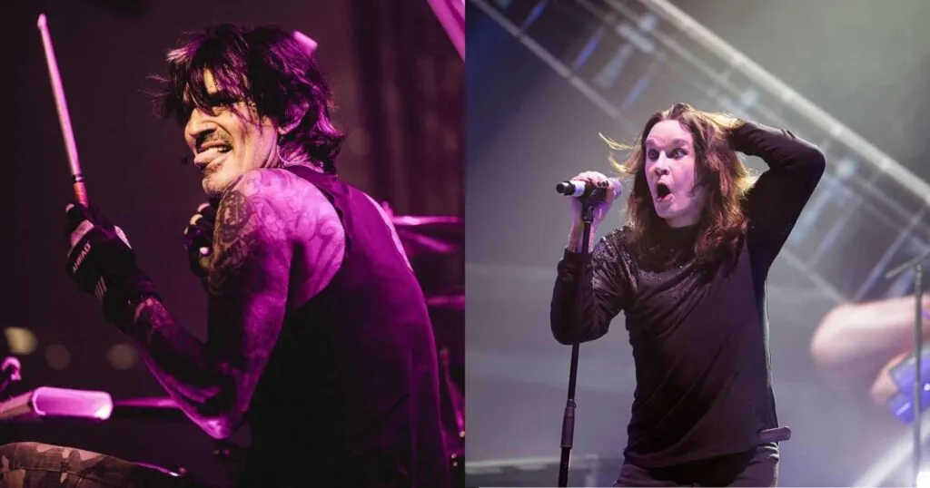 Tommy Lee and Ozzy Osbourne