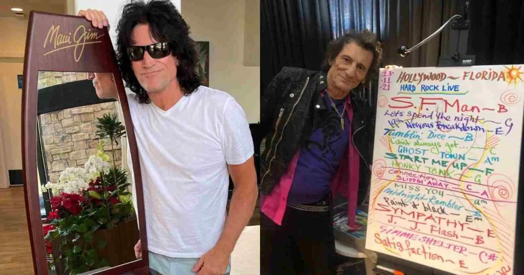 Tommy Thayer Ronnie Wood