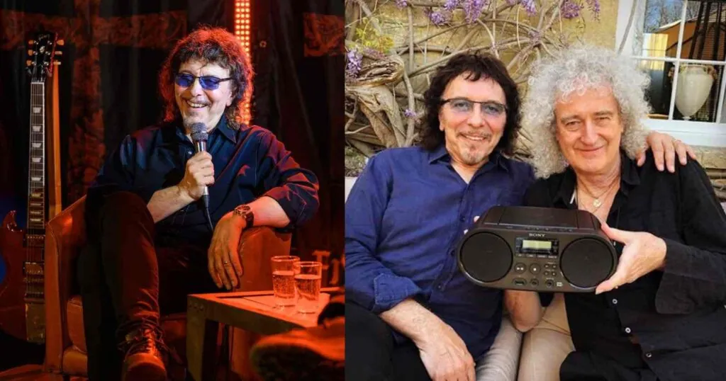 Tony Iommi and Brian May