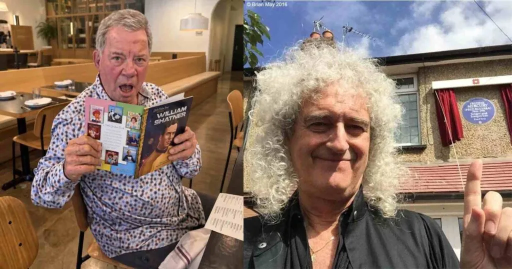 William Shatner and Brian May