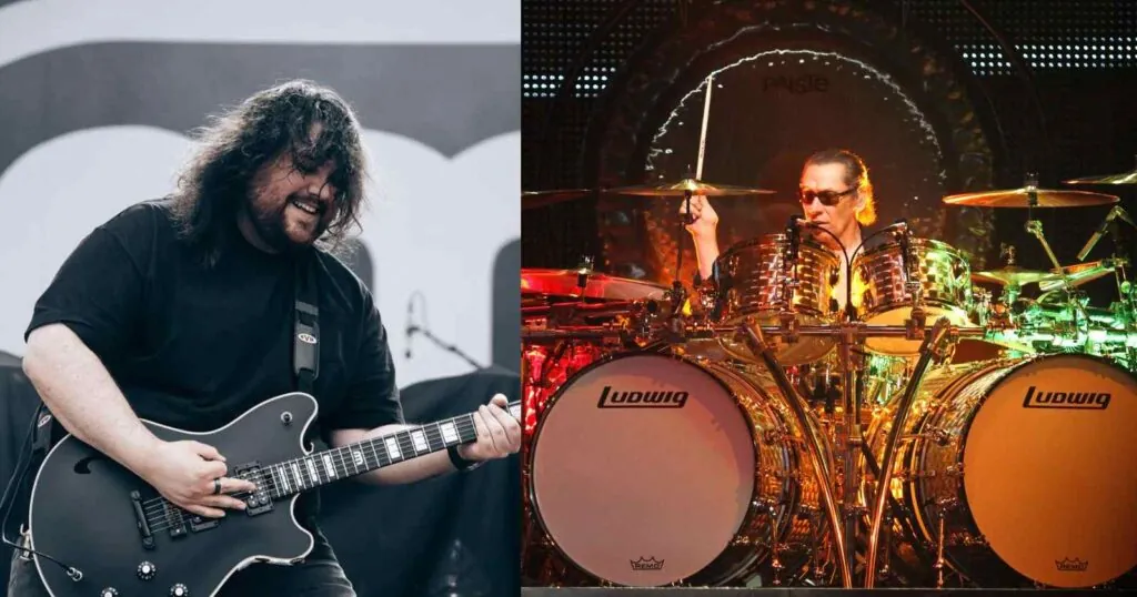 Wolfgang and Alex Van Halen